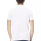 Baldinini Trend White Cotton Men Polo Shirt