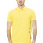 Baldinini Trend Yellow Cotton Men Polo Shirt