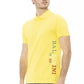 Baldinini Trend Yellow Cotton Men Polo Shirt