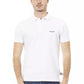 Baldinini Trend White Cotton Men Polo Shirt