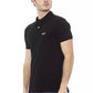 Baldinini Trend Black Cotton Men Polo