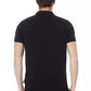 Baldinini Trend Black Cotton Men Polo