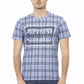 Baldinini Trend Light Blue Cotton Men T-Shirt