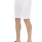 Baldinini Trend White Cotton Men Bermuda Short