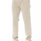 Baldinini Trend Beige Cotton Men Chino Pants