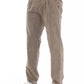 Baldinini Trend Beige Cotton Men Chino Trouser
