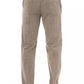 Baldinini Trend Beige Cotton Men Chino Trouser