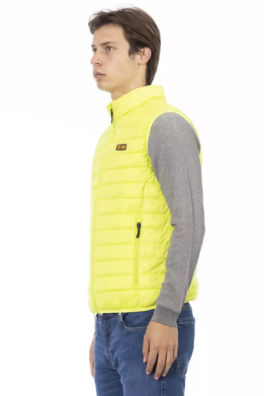 Ciesse Outdoor Yellow Polyester Men's Sleeveless Jacket