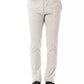 Uominitaliani Gray Cotton Men Casual Pant