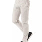 Uominitaliani Gray Cotton Men Casual Pant