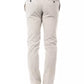 Uominitaliani Gray Cotton Men Casual Pant