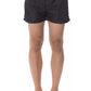 Roberto Cavalli Sport Black Polyester Men Swimwear