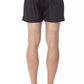 Roberto Cavalli Sport Black Polyester Men Swimwear