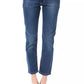 Ungaro Fever Light Blue Cotton Women Jeans