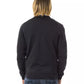 Uominitaliani Gray Merino Wool Men Sweater