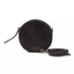 Pompei Donatella Black Leather Women Crossbody Bag