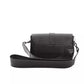 Pompei Donatella Black Leather Women Crossbody