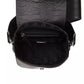 Pompei Donatella Black Leather Women Crossbody