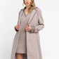 Trussardi Beige Cotton Women Coat