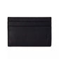 Neil Barrett Black Leather Men Wallet