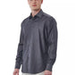 Bagutta "Gray Cotton Men's Shirt"