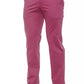 PT Torino Fuchsia Cotton Men Trouser