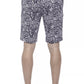 PT Torino Blue Cotton Men's Bermuda Short