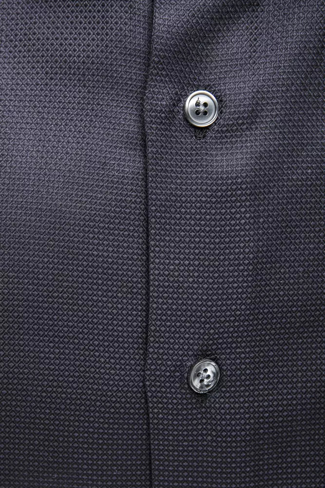 Robert Friedman Blue Cotton Men's Shirt