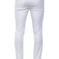 PT Torino White Cotton Men Trouser