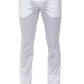 PT Torino White Cotton Men Trouser