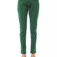 BYBLOS Green Cotton Women Pant