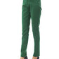 BYBLOS Green Cotton Women Pant