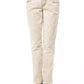 BYBLOS Beige Cotton Women Jeans