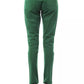 BYBLOS Green Cotton Women Pant