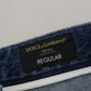 Dolce & Gabbana Chic Tattered Denim Pants for the Modern Man