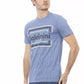 Baldinini Trend Light Blue Cotton Men T-Shirt