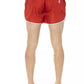 Bikkembergs Red Polyester Men Swim Short