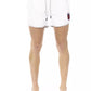 Bikkembergs White Polyester Men Swim Short