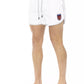 Bikkembergs White Polyester Men Swim Short