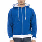 Baldinini Trend Blue Wool Men Sweater