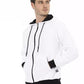 Baldinini Trend White Cotton Men's Hoodie