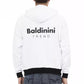 Baldinini Trend White Cotton Men's Hoodie