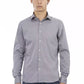 Baldinini Trend Gray Cotton Men Shirt