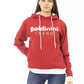 Baldinini Trend Red Cotton Women's Hoodie