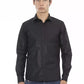 Baldinini Trend Black Polyester Mens Shirt