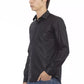 Baldinini Trend Black Polyester Mens Shirt