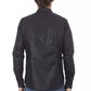 Baldinini Trend Black Polyester Mens Shirt