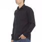 Baldinini Trend Black Cotton Men Shirt