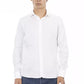 Baldinini Trend White Cotton Men Shirt