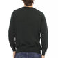 Baldinini Trend Green Fabric Men Crewneck Sweater